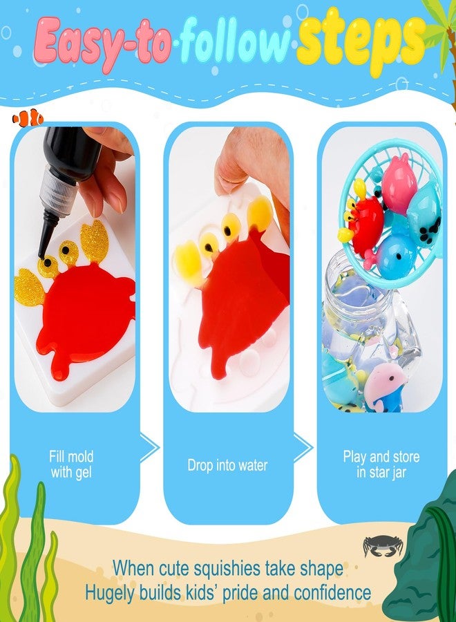 Teexpert Magic Water Elf Toy Kit - Art and Crafts for Kids Girls Boys Ages 3 4 5 6 7 8 9 10 11 12 - DIY Craft Toy Birthday to Make Aqua Fairy Squishy Water Pets - Image 3